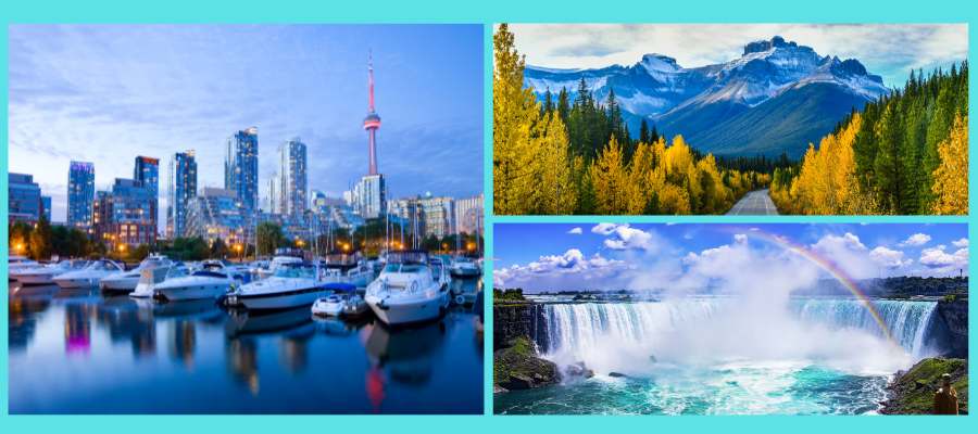 Romantic tour of Canada