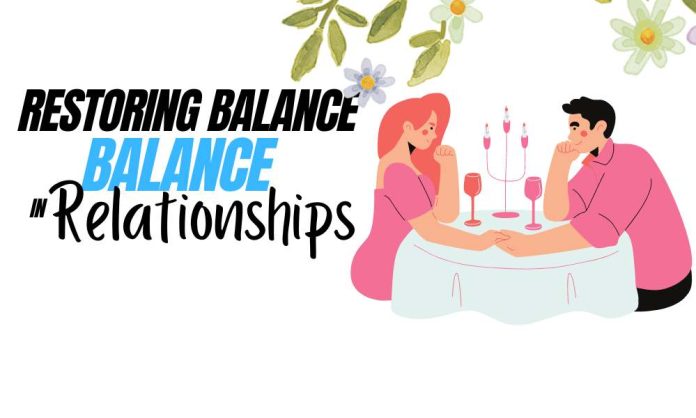 Balance in relationships